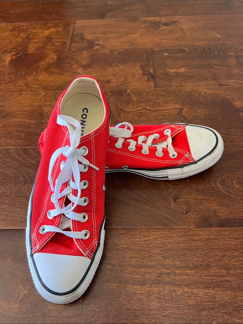 Red Converse Sneakers 9